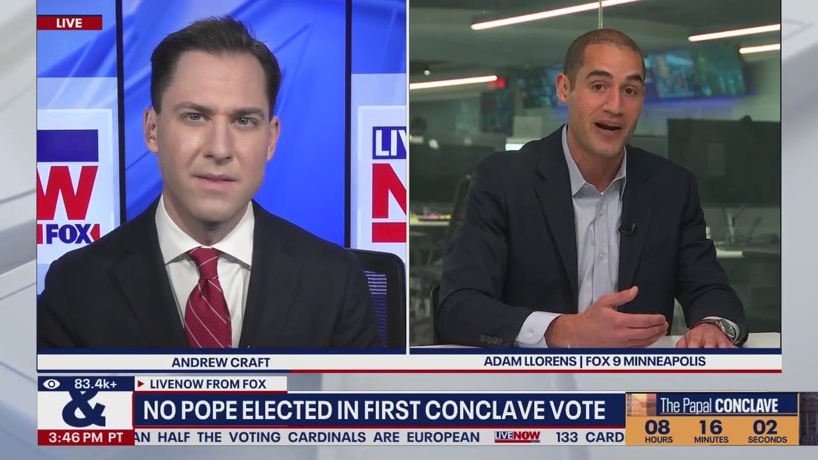 No pope elected in first conclave vote